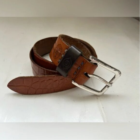 Phantasmagoria Leather made in USA Brown men’s belt size 36 - Picture 4 of 9